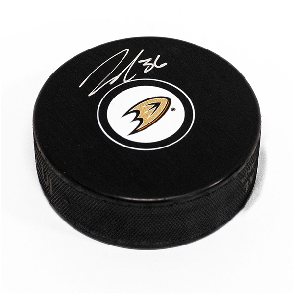 John Gibson Anaheim Ducks Autographed Hockey Puck