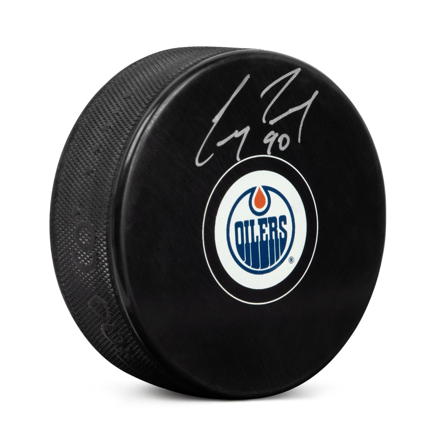 Corey Perry Autographed Edmonton Oilers Hockey Puck