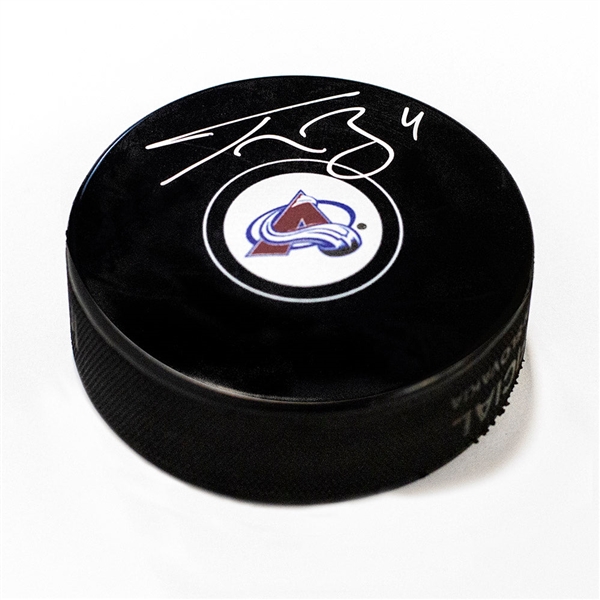 Tyson Barrie Colorado Avalanche Autographed Hockey Puck