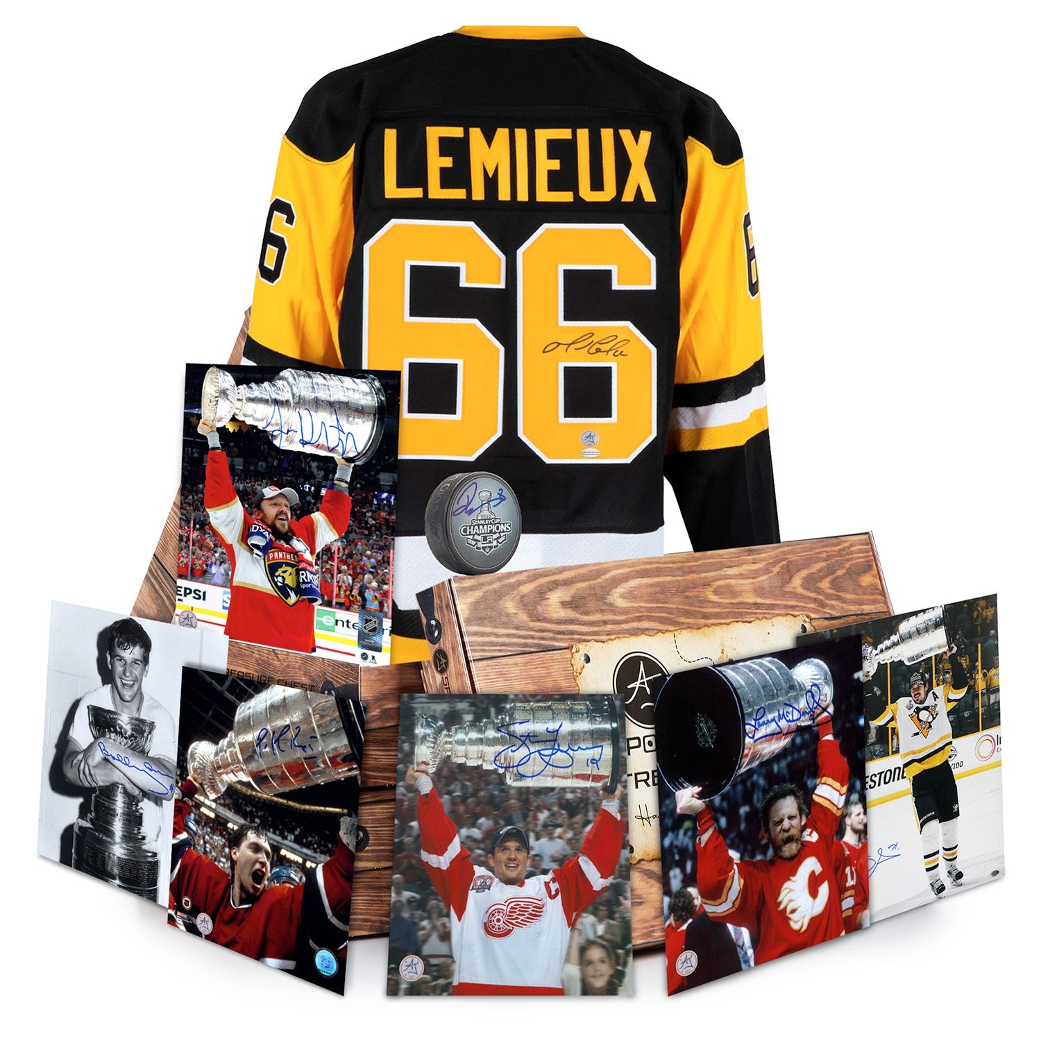 AJ Sports Hockey Photos 10 Signature Treasure Chest