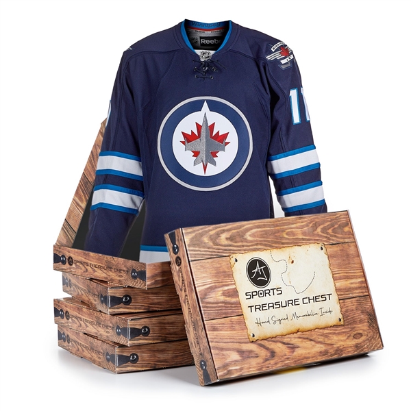 AJ Sports Winnipeg Hockey Mystery Collectible Fan Chest