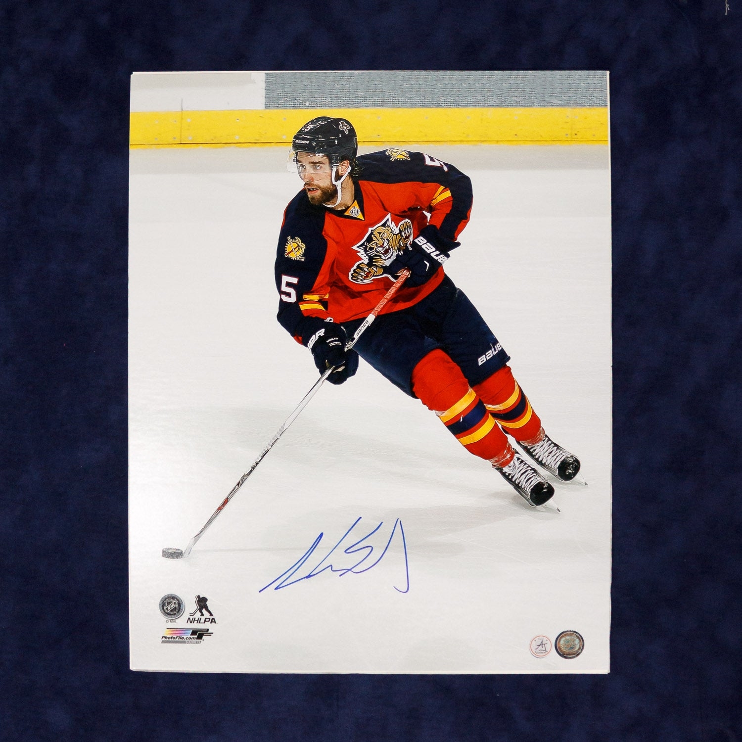 Aaron Ekblad Autographed Florida Panthers Hockey 16x20 Photo