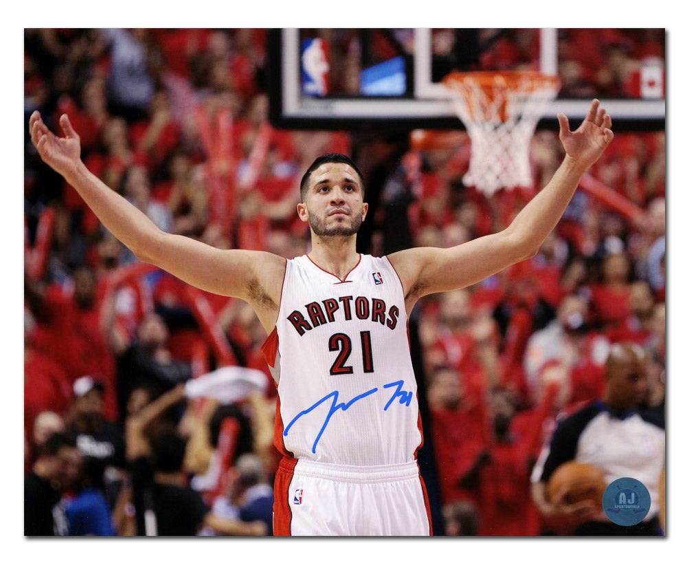 Greivis Vasquez Autographed Toronto Raptors 8x10 Photo