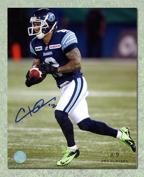 Chad Owens Autographed Toronto Argonauts 8x10 Photo