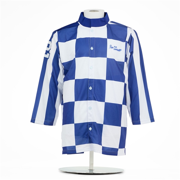 Ron Turcotte Autographed Secretariat Belmont Stakes Replica Jacket (Flawed)