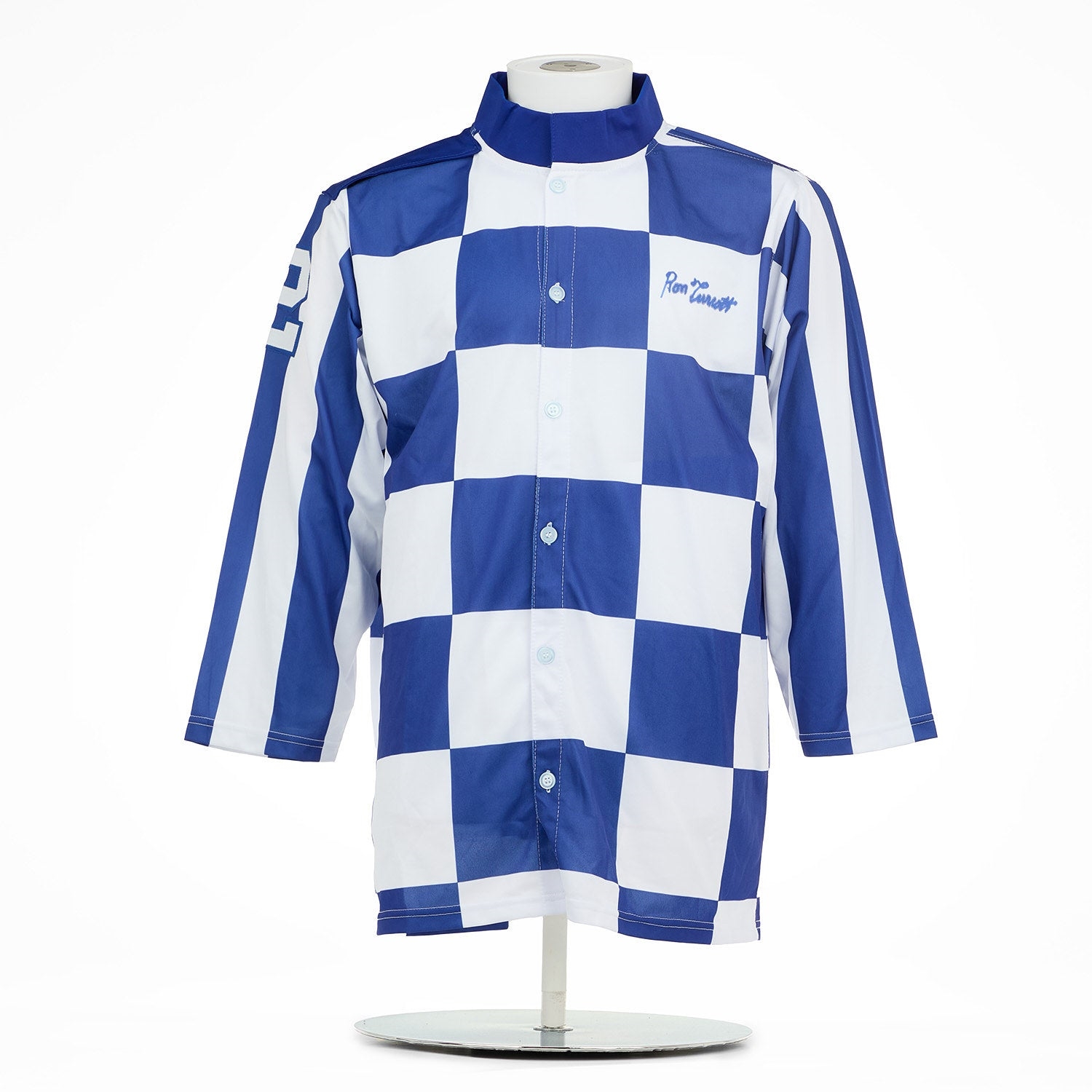 Ron Turcotte Autographed Secretariat Belmont Stakes Replica Jacket (Flawed)