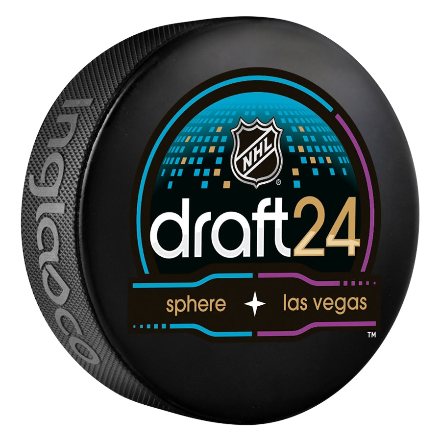 Inglasco 2024 NHL Entry Draft Souvenir Event Hockey Puck